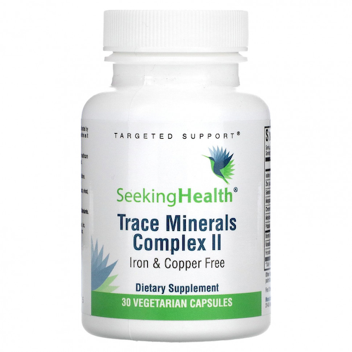 Seeking Health, Trace Minerals Complex II, без железа и меди, 30 вегетарианских капсул #1