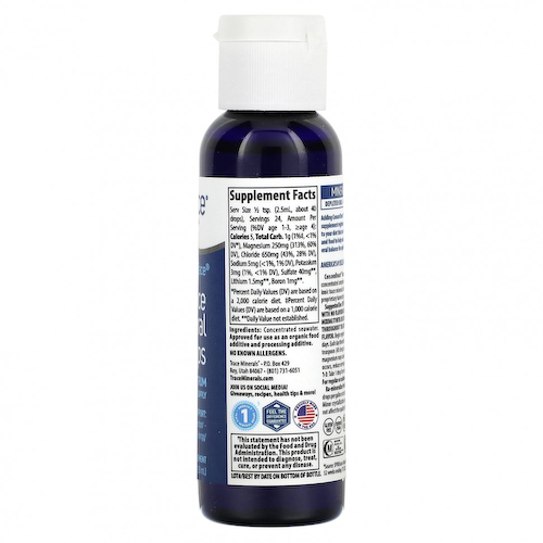 Trace Minerals ®, Concentrace, капли с микроэлементами, 59 мл (2 жидк. Унции) #1