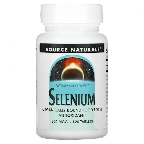 Source Naturals, Селениум, 200 мкг, 120 таблеток #1
