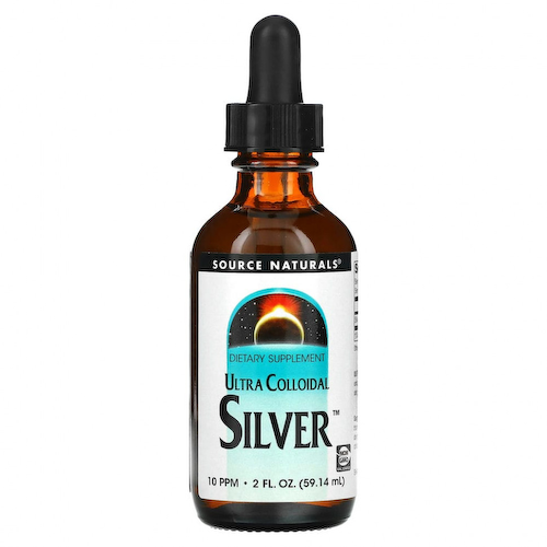 Source Naturals, ультра коллоидное серебро, 10 част./млн, 59,14 мл (2 жидк. унции) #1