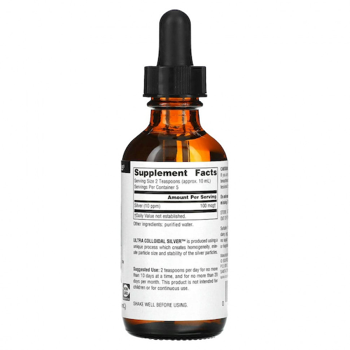Source Naturals, ультра коллоидное серебро, 10 част./млн, 59,14 мл (2 жидк. унции) #1