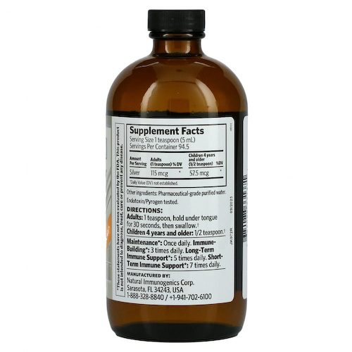 Sovereign Silver, Argentyn 23, Professional Bio-Active Silver Hydrosol, 473 мл (16 жидк. унций) #1