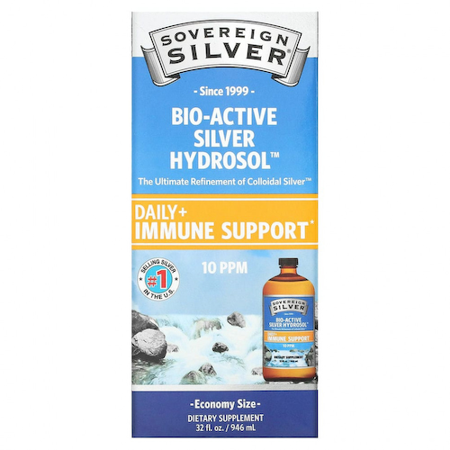 Sovereign Silver, Bio-Active Silver Hydrosol, 10 част./млн, 946 мл (32 жидк. унции) #1