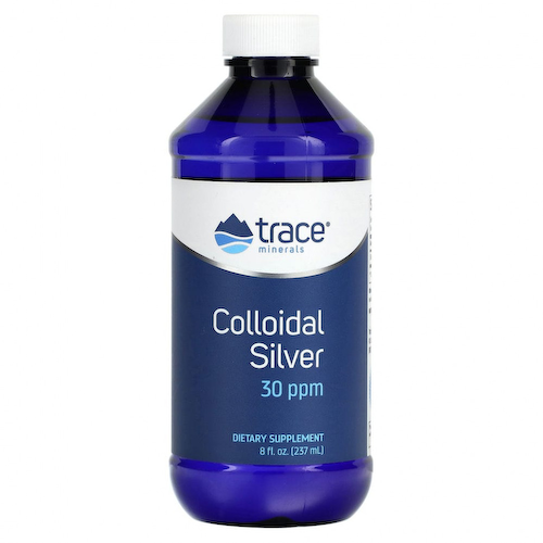 Trace Minerals ®, Коллоидное серебро, 30 ч/млн, 237 мл (8 жидких унций) #1