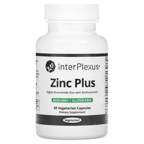 InterPlexus, Цинк плюс, 60 капсул #1