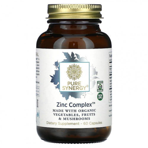 Pure Synergy, Zinc Complex, 60 капсул #1