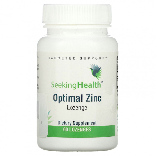 Seeking Health, Optimal Zinc, 60 пастилок #1