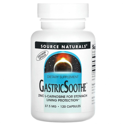 Source Naturals, GastricSoothe, 37,5 мг, 120 капсул #1