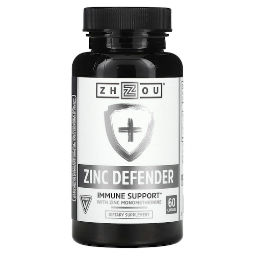 Zhou Nutrition, Zinc Defender, 60 капсул #1