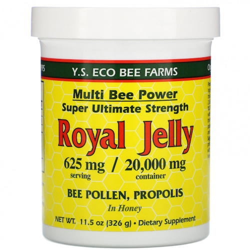 Y.S. Eco Bee Farms, Маточное молочко, 625 мг, 326 г (11,5 унции) #1