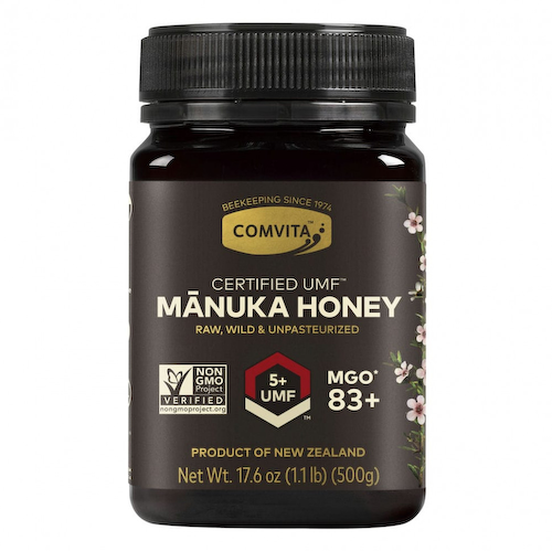Comvita, Certified UMF 5+ (MGO 83+), необработанный мед манука, 500 г (1,1 фунта) #1