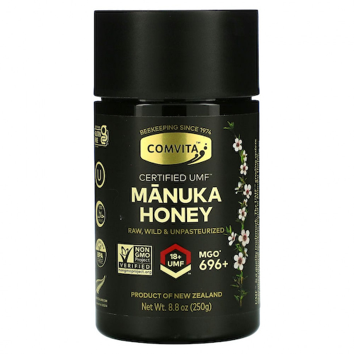 Comvita, Manuka Honey, Certified UMF 18+, MGO 696+, 250 г (8,8 унции) #1