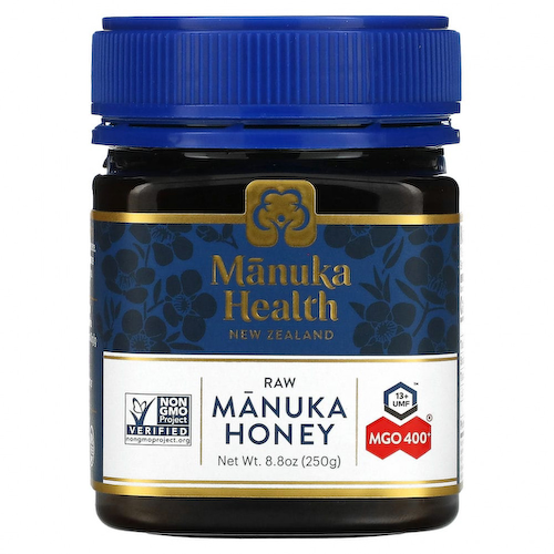 Manuka Health, мед манука, MGO 400+, 250 г (8,8 унции) #1