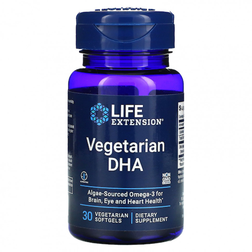 Life Extension, Вегетарианская ДГК, 30 вегетарианских капсул #1