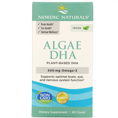 Nordic Naturals, ДГК из водорослей, 60 мягких таблеток #1