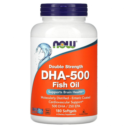 NOW Foods, ДГК-500, двойная сила, 180 капсул #1