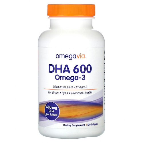 OmegaVia, ДГК 600, 120 капсул #1