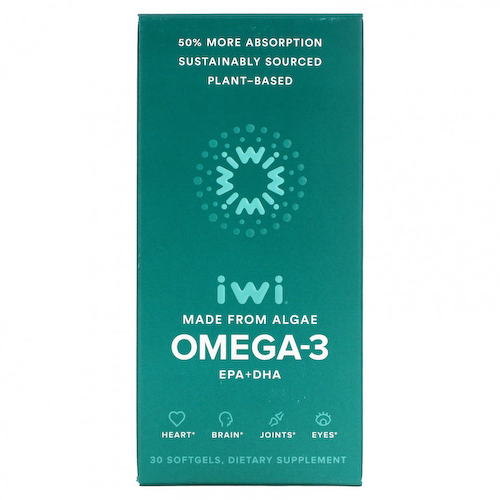 iWi, Омега-3 ЭПК и ДГК, 30 мягких таблеток #1