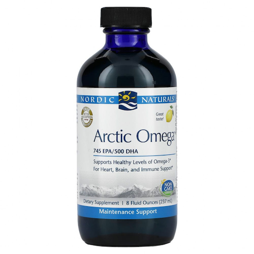 Nordic Naturals, Arctic Omega, лимон, 237 мл (8 жидк. Унций) #1