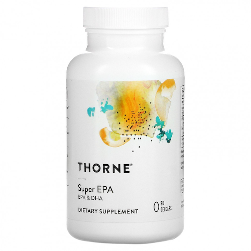 Thorne Research, Super EPA, ЭПК и ДГК, 90 капсул #1