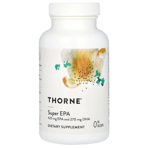 Thorne Research, Супер ЭПК, ЭПК и ДГК, 90 желатиновых капсул #1