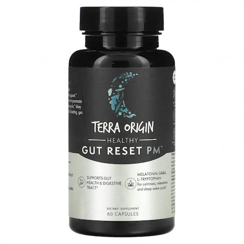 Terra Origin, Healthy Gut Reset PM, 60 капсул #1