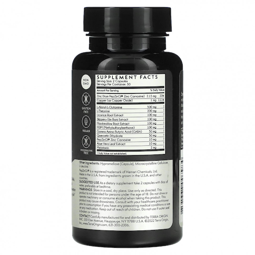 Terra Origin, Healthy Gut Reset PM, 60 капсул #1