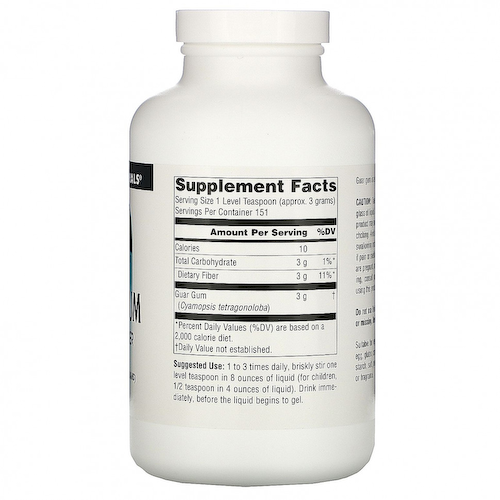 Source Naturals, Гуаровая камедь, 454 г (16 унций) #1