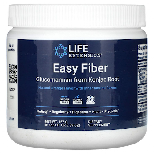 Life Extension, Easy Fiber, натуральный апельсин, 167 г (5,89 унции) #1