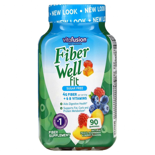 VitaFusion, Витамины FiberWell Fit, 90 жевательных таблеток #1