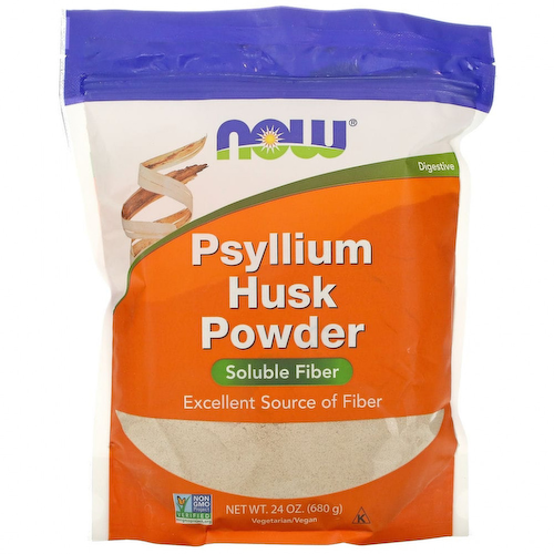NOW Foods, порошок из шелухи семян подорожника, 680 г (1,5 фунта) #1