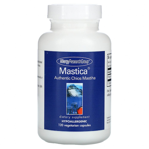 Allergy Research Group, Mastica, подлинная хиосская мастика, 120 вегетарианских капсул #1