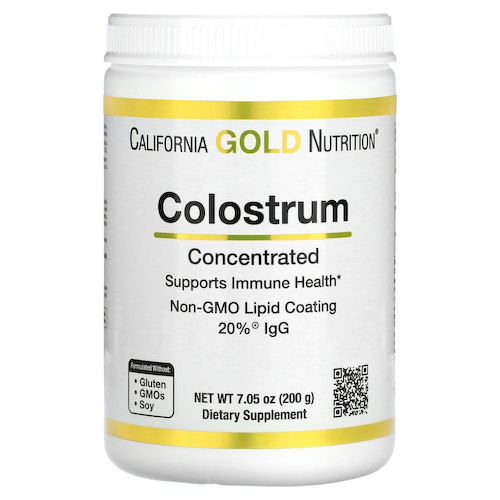 California Gold Nutrition, концентрированное молозиво в порошке, 200 г (7,05 унции) #1