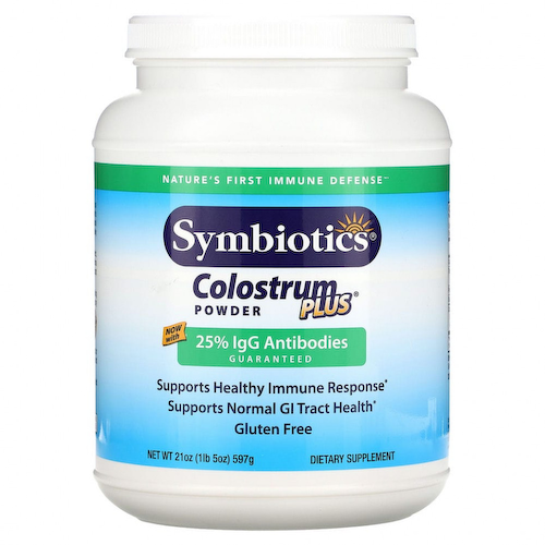 Symbiotics, Colostrum Plus, молозиво в порошке, 597 г (1,3 фунта) #1