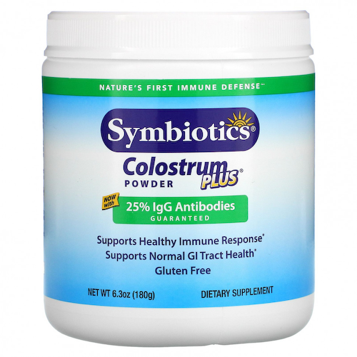 Symbiotics, Colostrum Plus, порошок, 6,3 унц. (180 г) #1