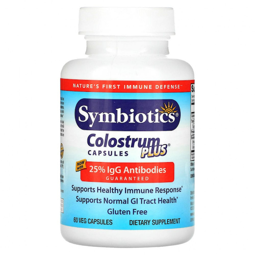 Symbiotics, Колострум Плюс, 60 капсул #1