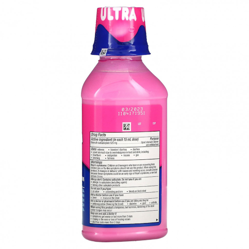 Pepto Bismol, Пепто бисмол ультра, 354 мл (12 жидк. Унций) #1