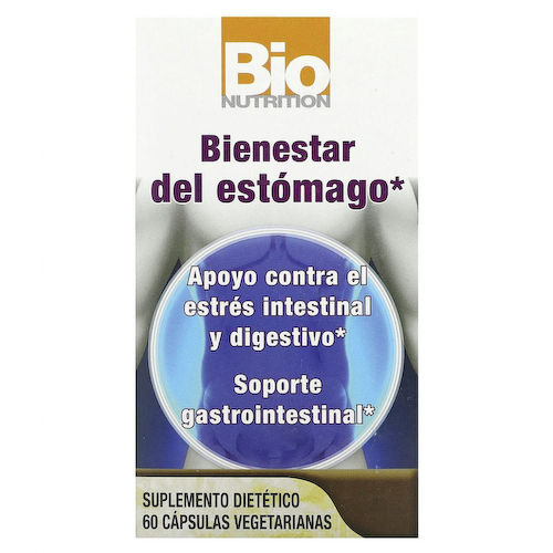 Bio Nutrition, Здоровье желудка, 60 вегетарианских капсул #1
