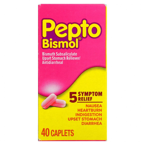 Pepto Bismol, Пепто бисмол, 40 капсул #1