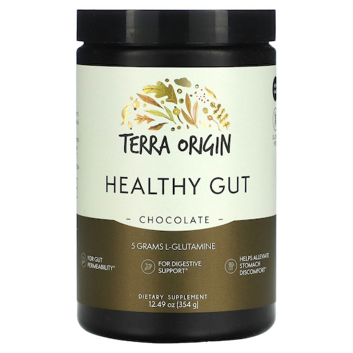 Terra Origin, Healthy Gut, шоколад, 354 г (12,49 унции) #1