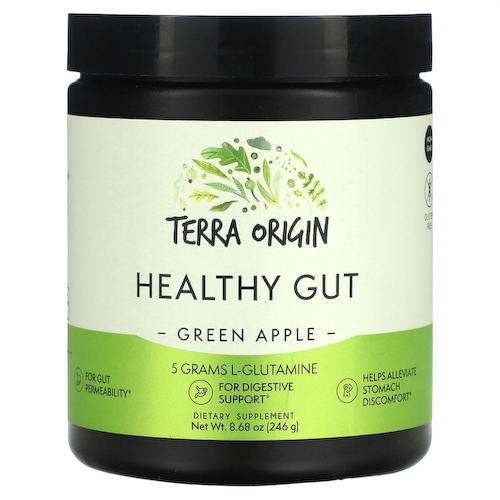 Terra Origin, Healthy Gut, зеленое яблоко, 246 г (8,68 унции) #1