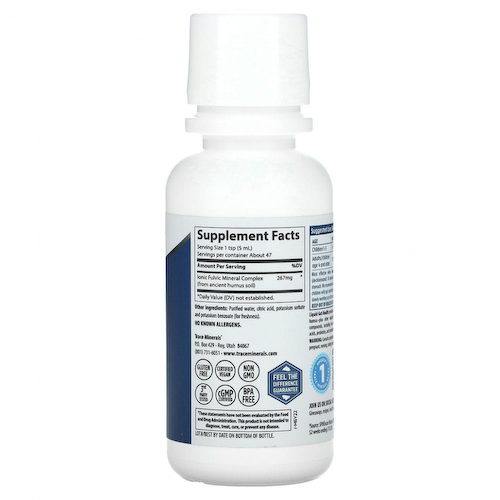 Trace Minerals ®, Liquid Gut Health, без добавок, 237 мл (8 жидк. Унций) #1