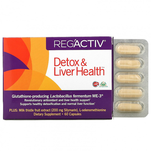 Dr. Ohhira's, Reg'Activ, Detox & Liver Health, детокс и здоровье печени, 60 капсул #1