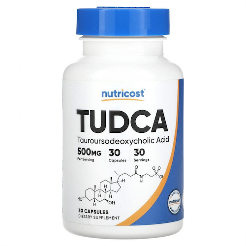 Nutricost, TUDCA, 500 мг, 30 капсул #1