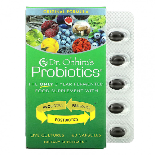 Dr. Ohhira's, Probiotics, добавка с пробиотиками, оригинальная рецептура, 60 капсул #1