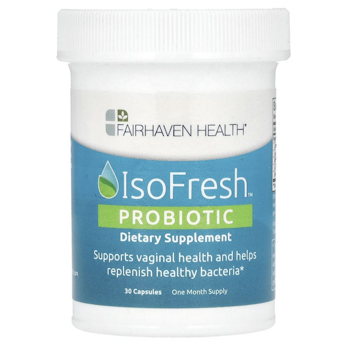 Fairhaven Health, IsoFresh, пробиотик, для баланса в женском организме, 30 капсул #1