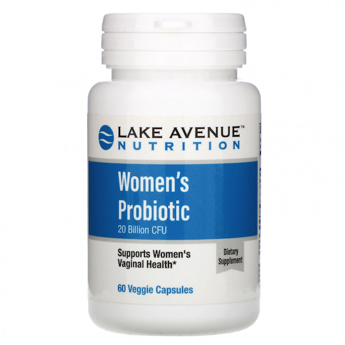 Lake Avenue Nutrition, Пробиотики для женщин, 20 млрд КОЕ, 60 растительных капсул #1