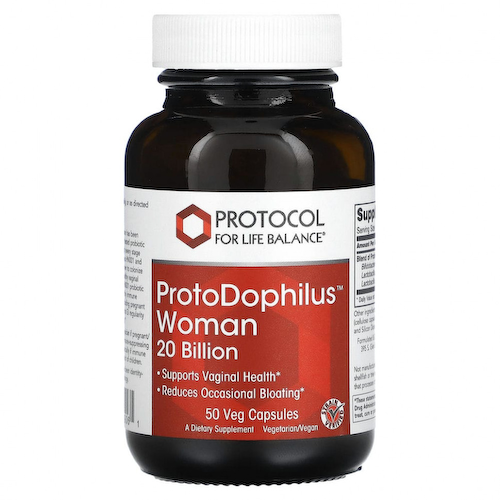 Protocol for Life Balance, ProtoDophilus Woman, 20 миллиардов, 50 растительных капсул #1
