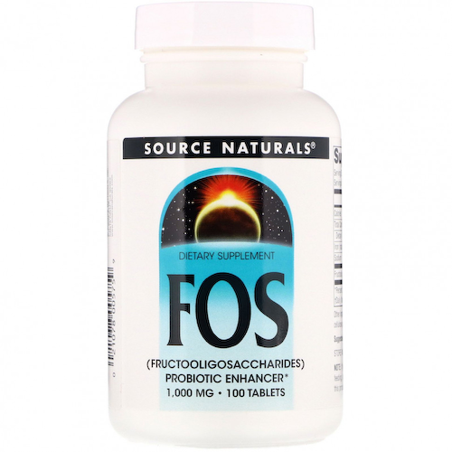 Source Naturals, ФОС (фруктоолигосахариды), 100 таблеток #1