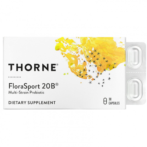 Thorne Research, FloraSport 20B, 30 капсул #1